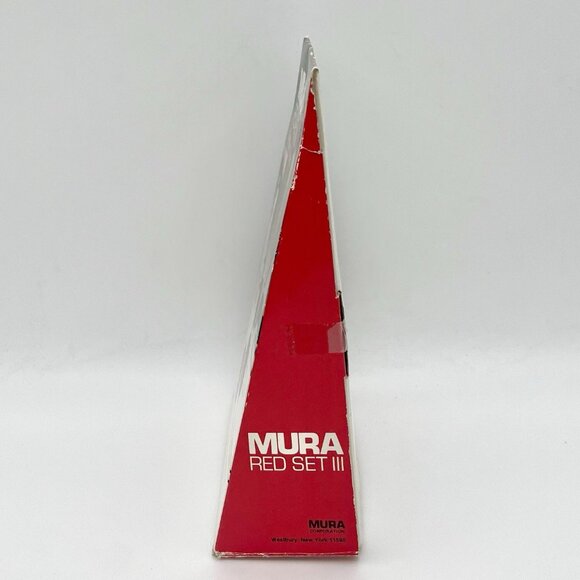 Vintage 70s Mura Red Set III Rare Earth Drivers Headphones Made in Japan Hi-Fi - Picture 3 of 10